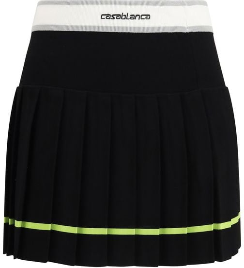 Casablanca Casablanca Black Viscose Mini Skirt