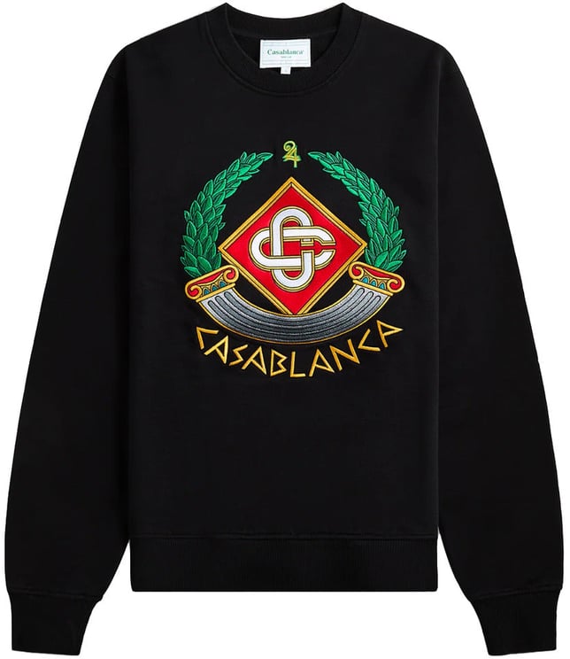 Casablanca Casablanca Cotton Sweatshirt Black