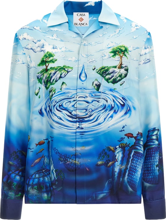 Casablanca "Lost Atlantis" Shirt Multicolor