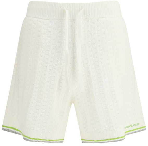 Casablanca Casablanca White Cotton Bermuda Shorts
