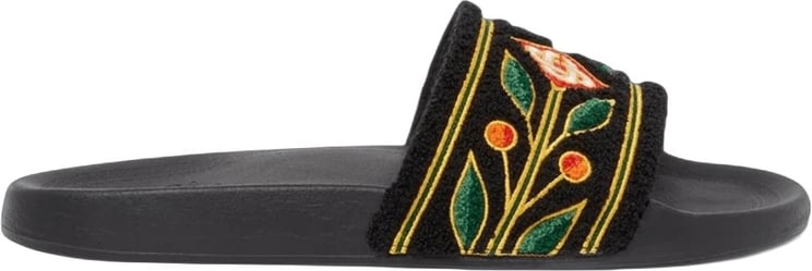 Casablanca GEBORDUURDE BADSTOF SLIPPERS