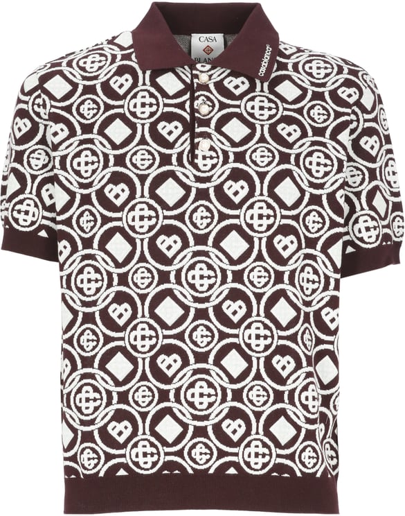 Casablanca T-Shirts And Polos Bordeaux