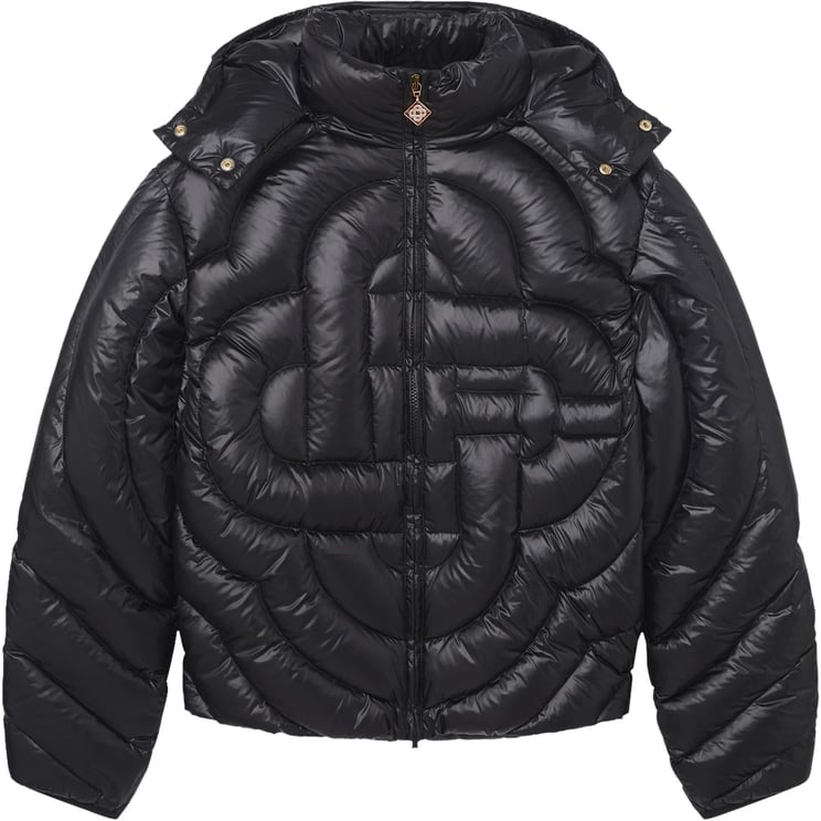 Casablanca Heren Mens CC Quilted Puffer Jacket