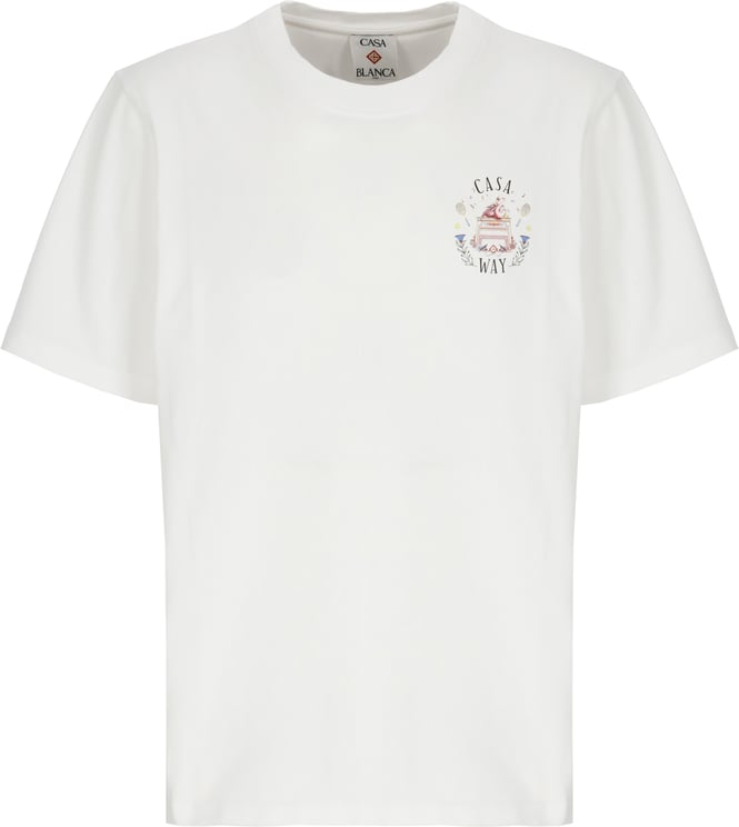 Casablanca T-Shirts And Polos White