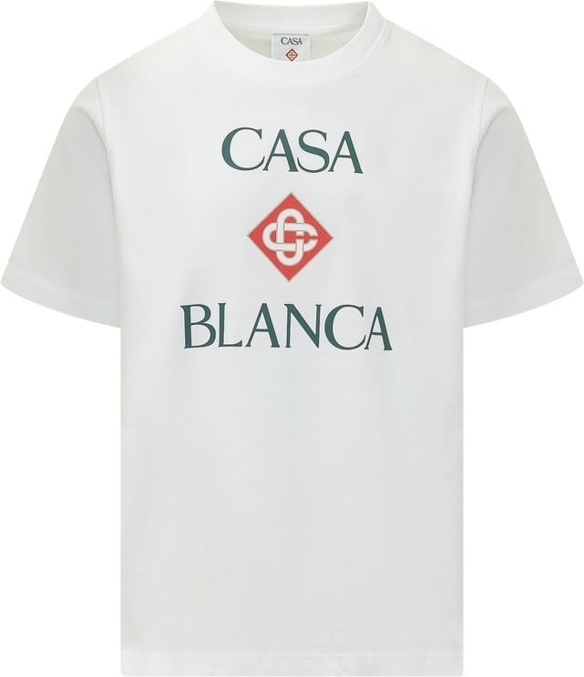 Casablanca T-shirt con Stampa Logo