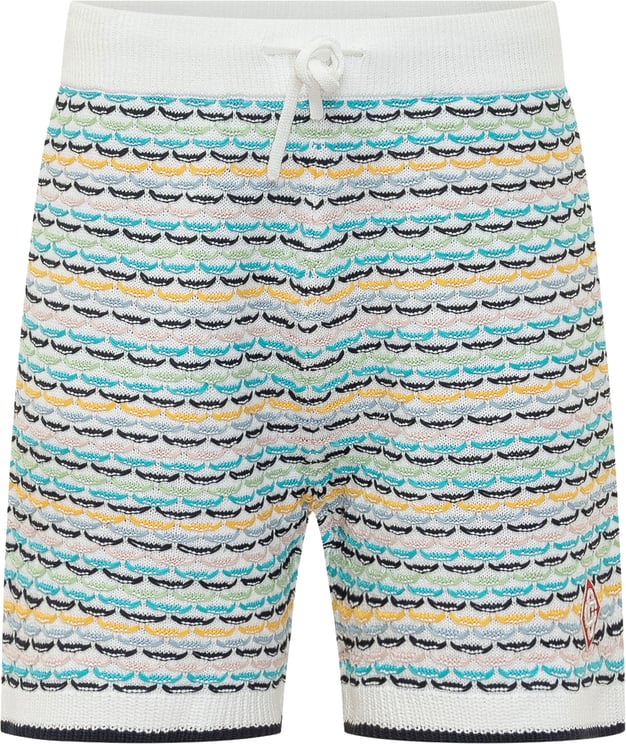 Casablanca Shorts Tuck Stitch con Coulisse