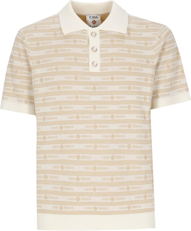 Casablanca T-Shirts And Polos Beige