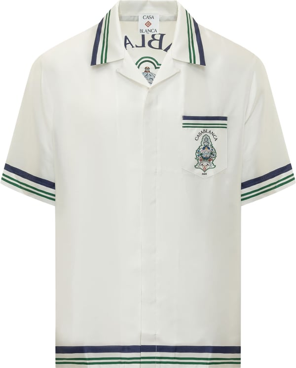 Casablanca Camicia con Colletto Aperto
