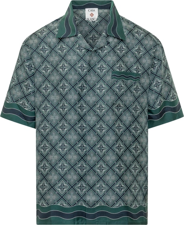 Casablanca Camicia con Stampa Grafica