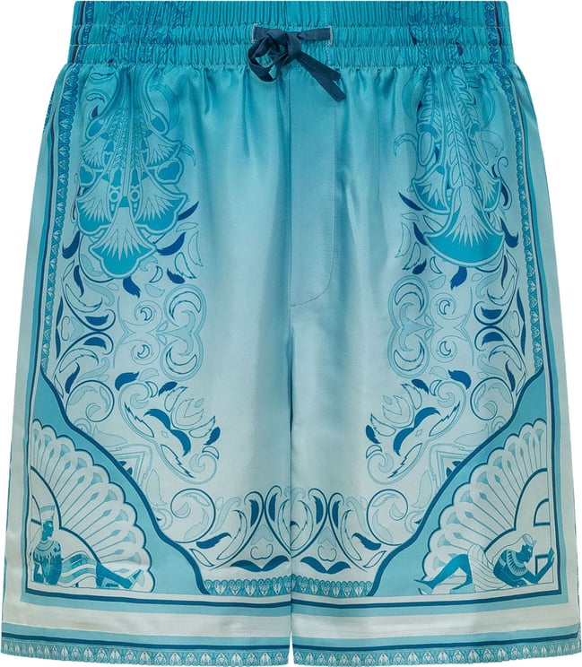 Casablanca Shorts con Stampa Ornamentale