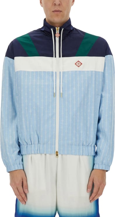 Casablanca "Pinstripe Laurel" Track Jacket