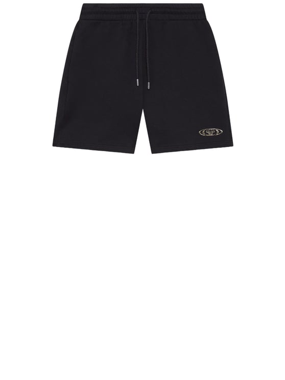 Casablanca Minimalist Cotton Shorts With Logo And Adjustable Waistband