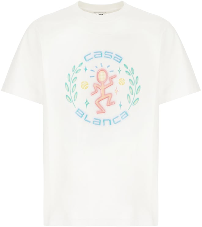Casablanca Casablanca White cotton t-shirt