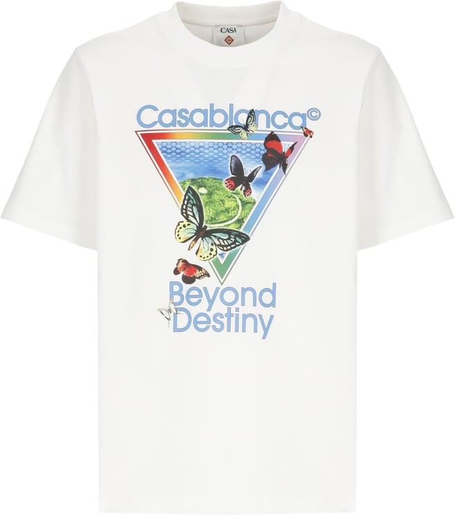 Casablanca T-Shirts And Polos White