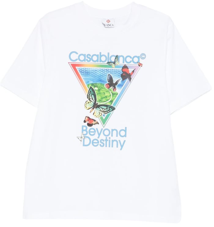 Casablanca T-Shirts And Polos White