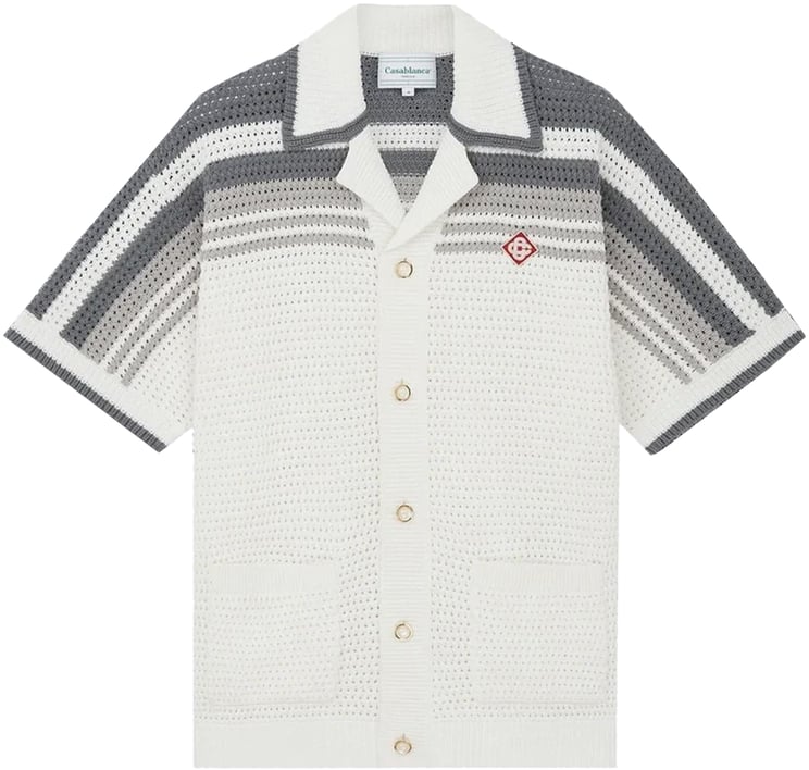 Casablanca Heren Crochet Shirt