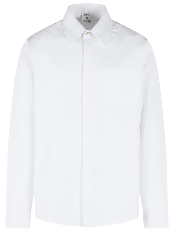 Casablanca White Cotton Shirt