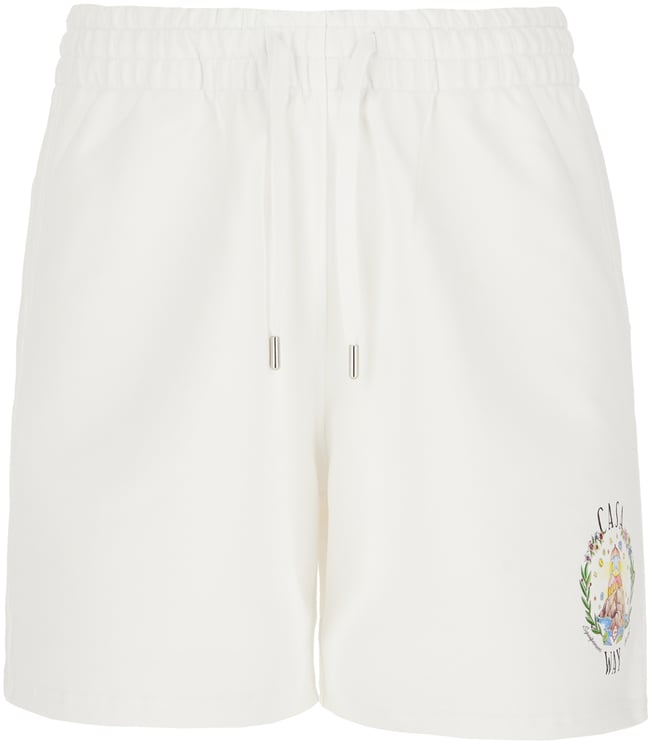 Casablanca Casablanca White cotton bermuda shorts