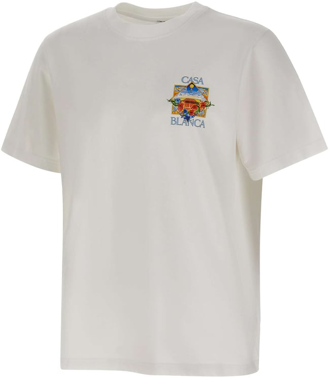 Casablanca T-Shirts And Polos White