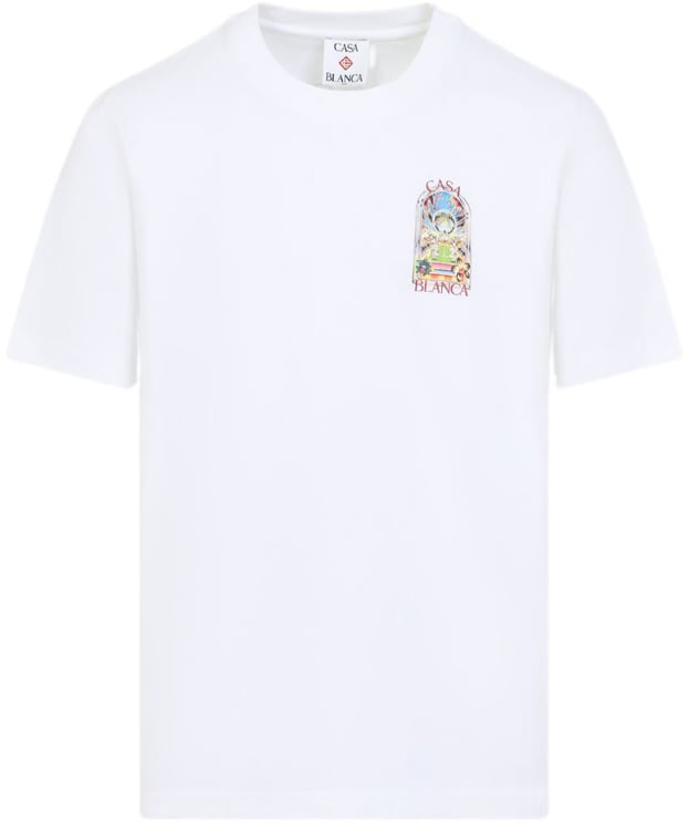 Casablanca Casablanca White cotton t-shirt