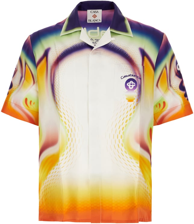 Casablanca Casablanca Printed silk shirt