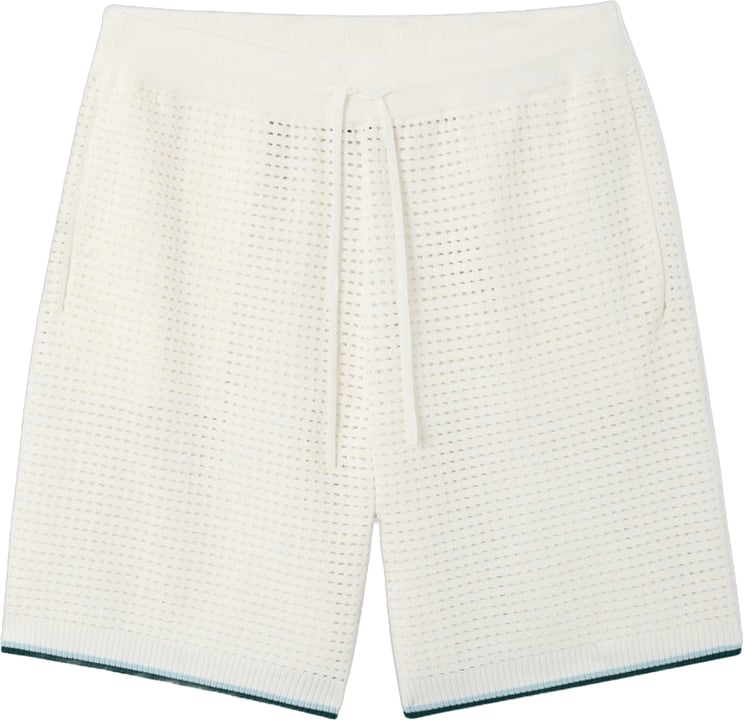 Casablanca SHORTS MET PALMBOM EMBLEM IN CROCHET