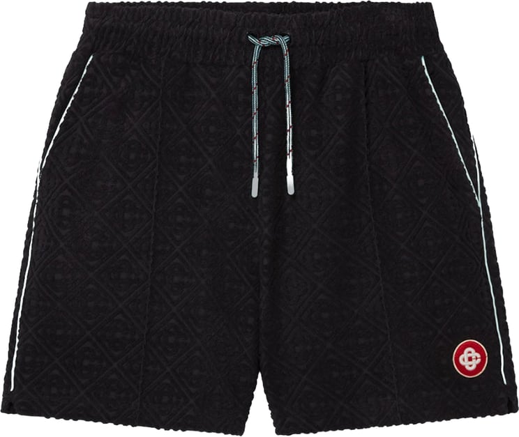 Casablanca Badstof monogram korte zwarte