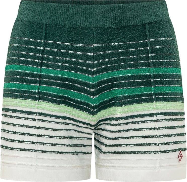 Casablanca Shorts a Righe con Vita Elasticizzata