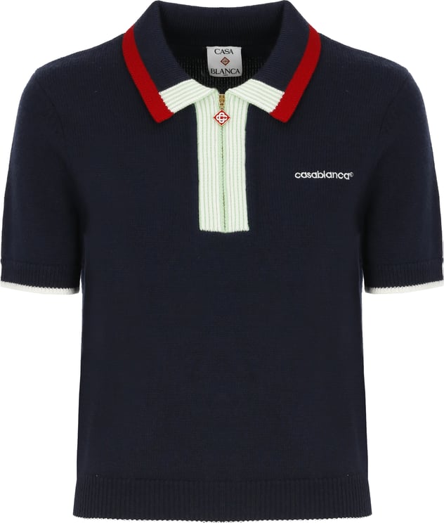 Casablanca T-Shirts And Polos Blue