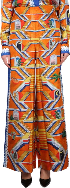Casablanca Escalier Print Pants