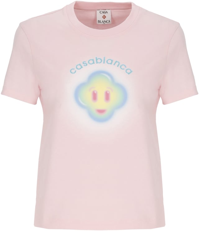 Casablanca T-Shirts And Polos Pink