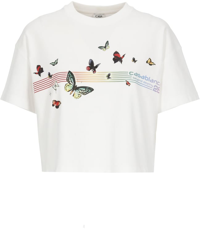 Casablanca T-Shirts And Polos White