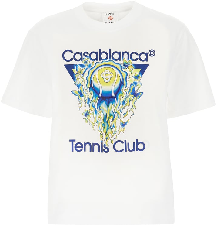 Casablanca Casablanca White cotton t-shirt