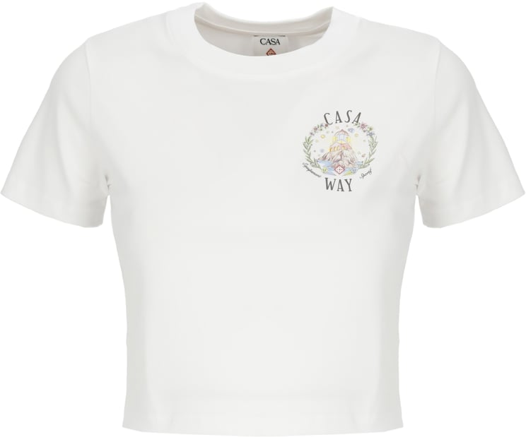 Casablanca T-Shirts And Polos White