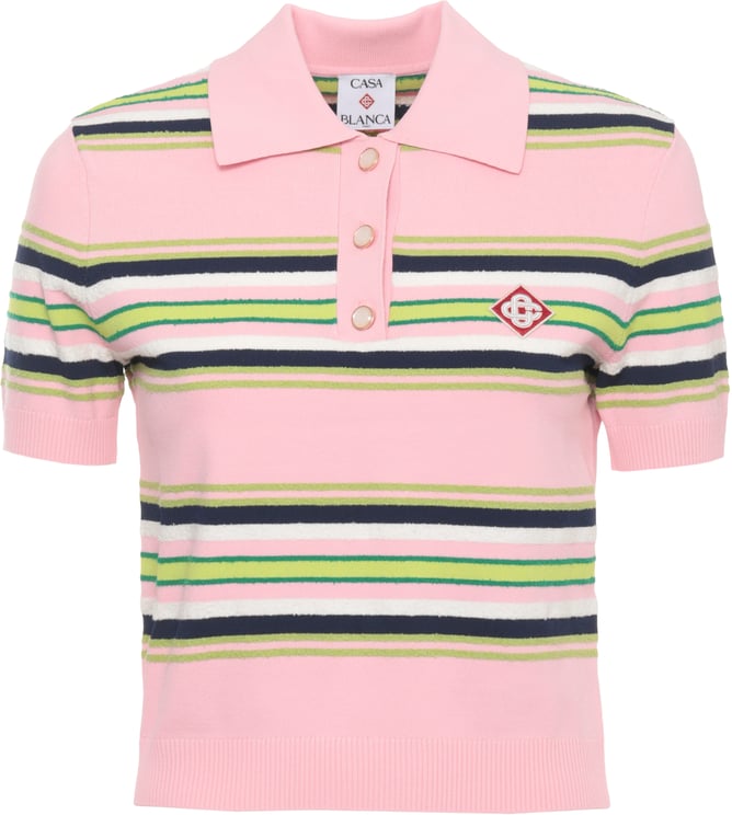 Casablanca T-Shirts And Polos Pink
