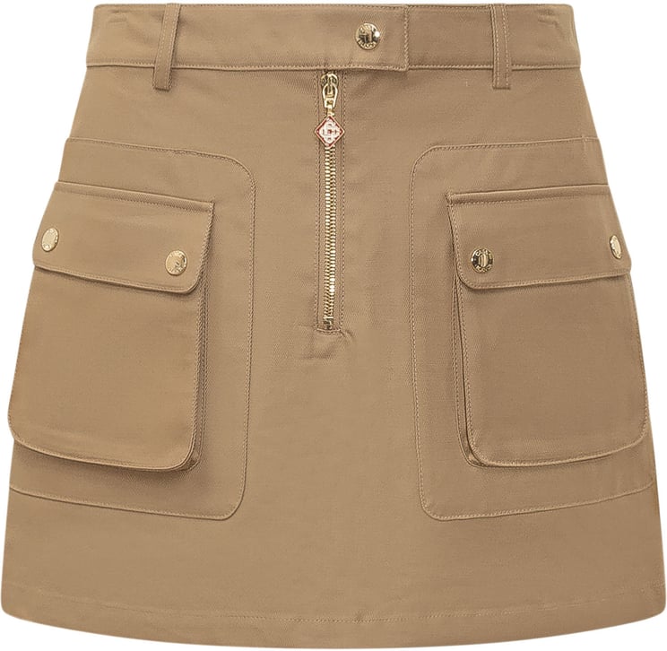 Casablanca COTTON POCKET SKIRT