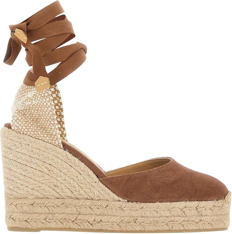 Castaner With Heel Brown