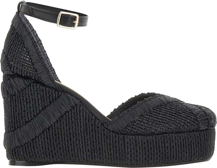 Castaner With Heel Black