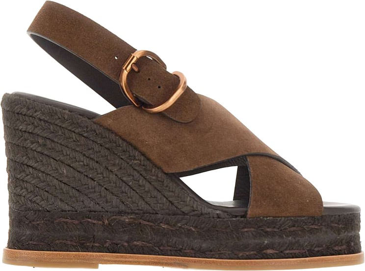 Castaner With Heel Brown