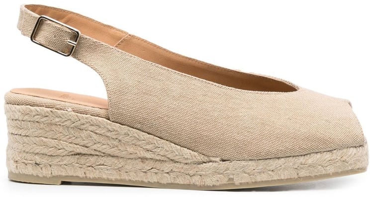 Castaner Flat Shoes Beige