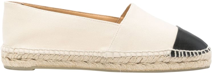 Castaner Flat Shoes White