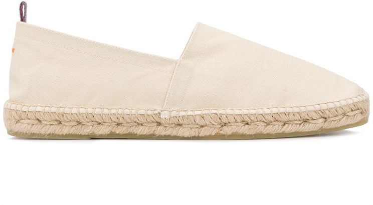 Castaner Flat Shoes White
