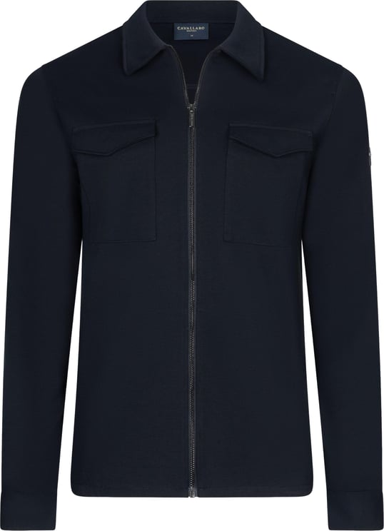 Cavallaro Cavallaro Zerino Overshirt Overshirts Donkerblauw 123261012