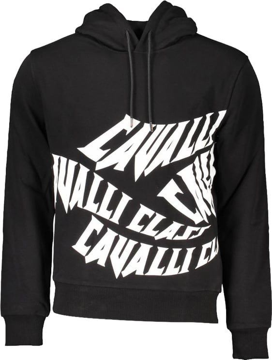 Cavalli Class Cavalli Class Black Cotton Men's Sweatshirt