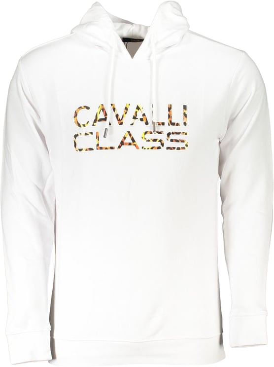 Cavalli Class Cavalli Class Bianco Cotton Men Sweatshirt