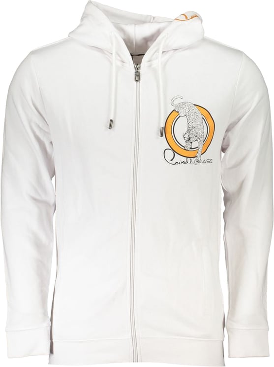 Cavalli Class Cavalli Class Bianco Cotton Men Sweatshirt