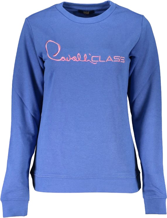Cavalli Class Cavalli Class Blue Cotton Women's Sweatshirt