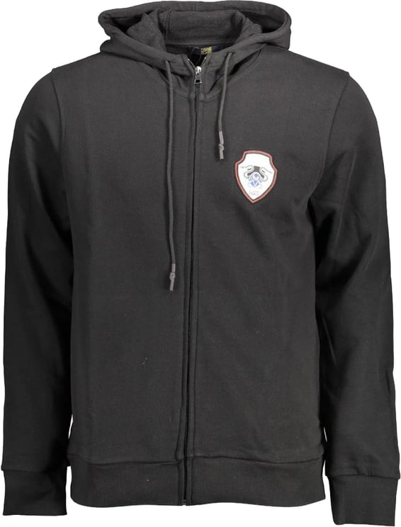 Cavalli Class Cavalli Class Black Cotton Men's Hoodie