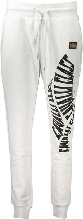 Cavalli Class Cavalli Class Bianco Cotton Women Jogger Pant