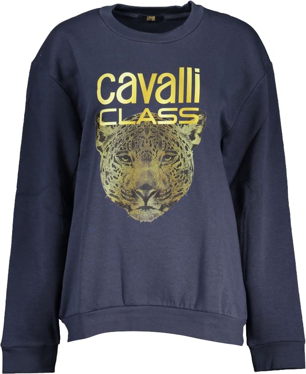 Cavalli Class Cavalli Class Blue Polyester Women Sweatshirt
